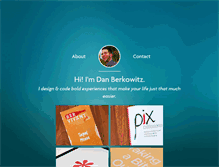 Tablet Screenshot of discoverdan.com